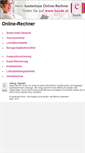 Mobile Screenshot of onlinerechner.haude.at